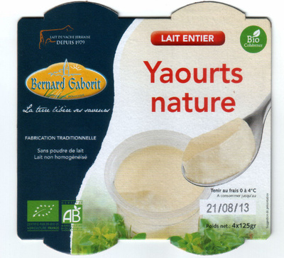 Yaourts nature - Product - fr
