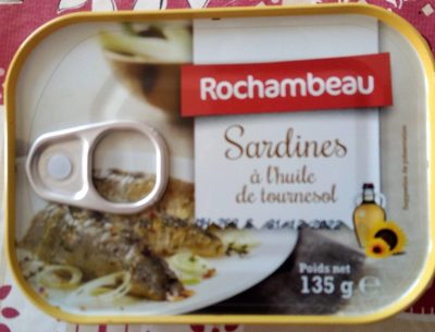 Sardines à l'huile de tournesol - Product - fr