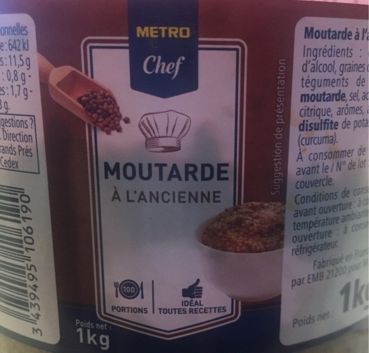 Moutarde À L'Ancienne - Produkt - fr