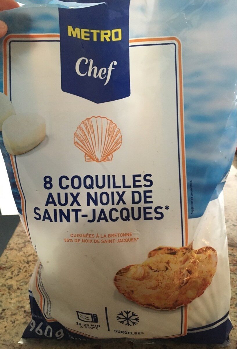 Coquilles aux noix de saint-jacques - Produkt - fr
