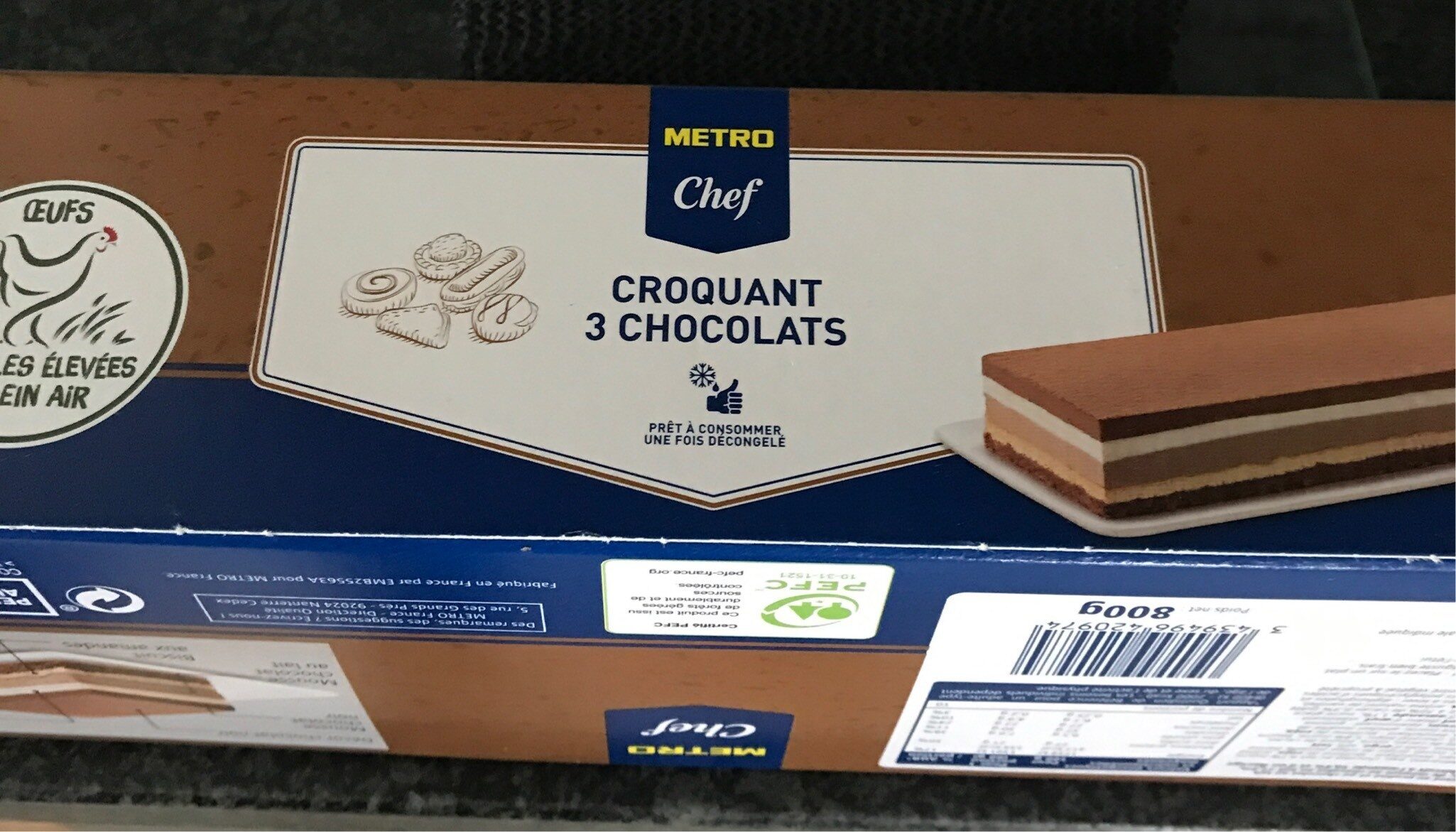 Croquant 3 chocolats - Product - fr