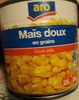 Maïs doux - Product
