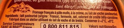 Saint Albray - Ingredients