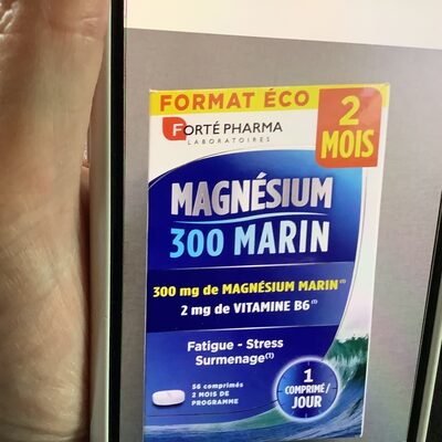 Magnésium marin + B6 + Rhodiola - Ingrédients