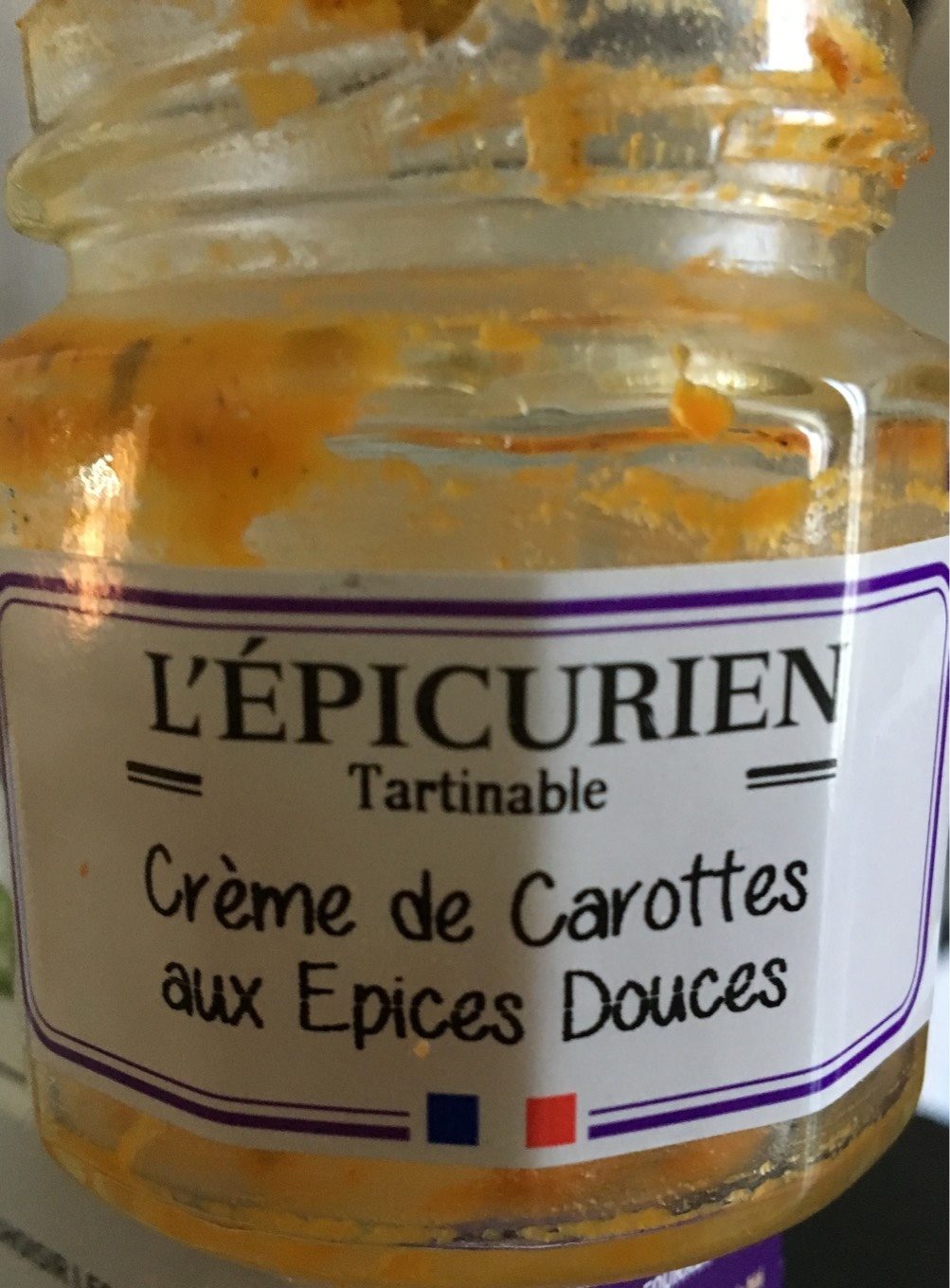 Creme de carottes aux epices douces - Producto - fr