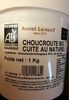 Choucroute bio - Produit