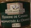 Terrine de canard aromatisée àl'orange - Product