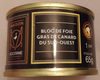 Bloc de foie gras de canard du Sud-Ouest - Product