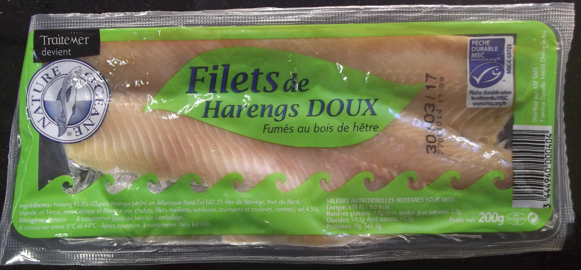 Filet De Hareng Doux - 产品 - fr
