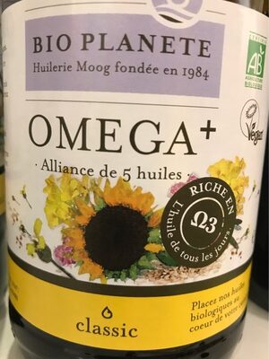Huile Omega + - Produit