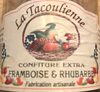 Confiture extra framboise rhubarbe - Product