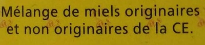 Miel - Ingredients - fr