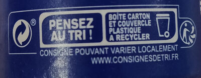 Sel moulu de Guerande - Recycling instructions and/or packaging information - fr