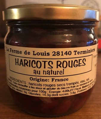 Haricots rouges - Ingredients - fr