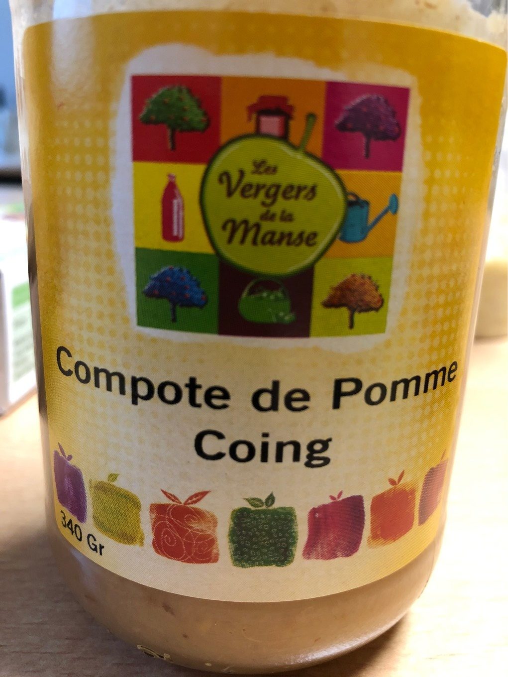 Compote de pomme coing - Product - fr