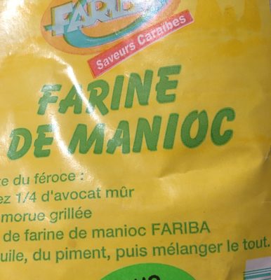 Farine de manioc - Zutaten - fr