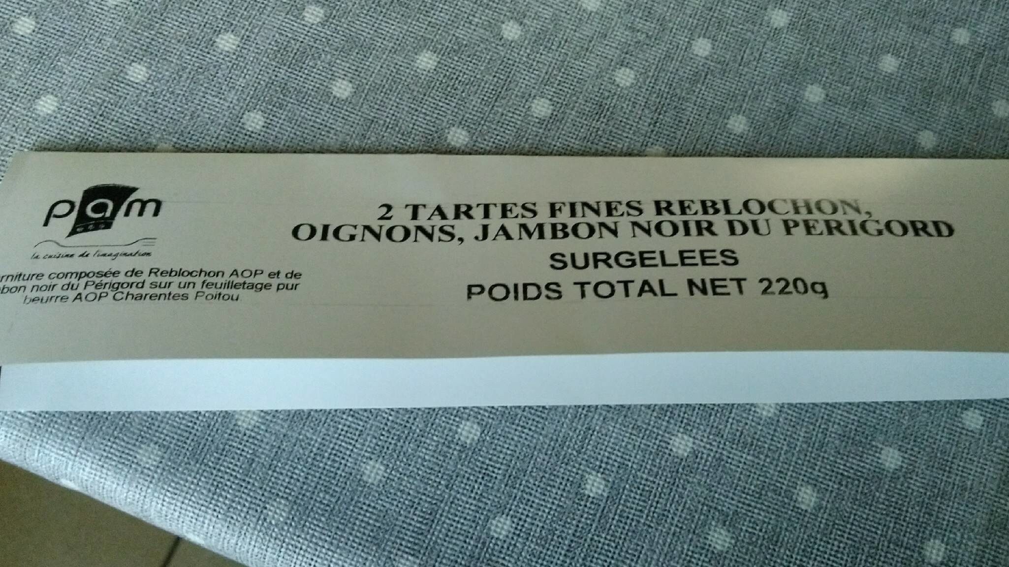 2 Tartes fines surgelés - Product - fr