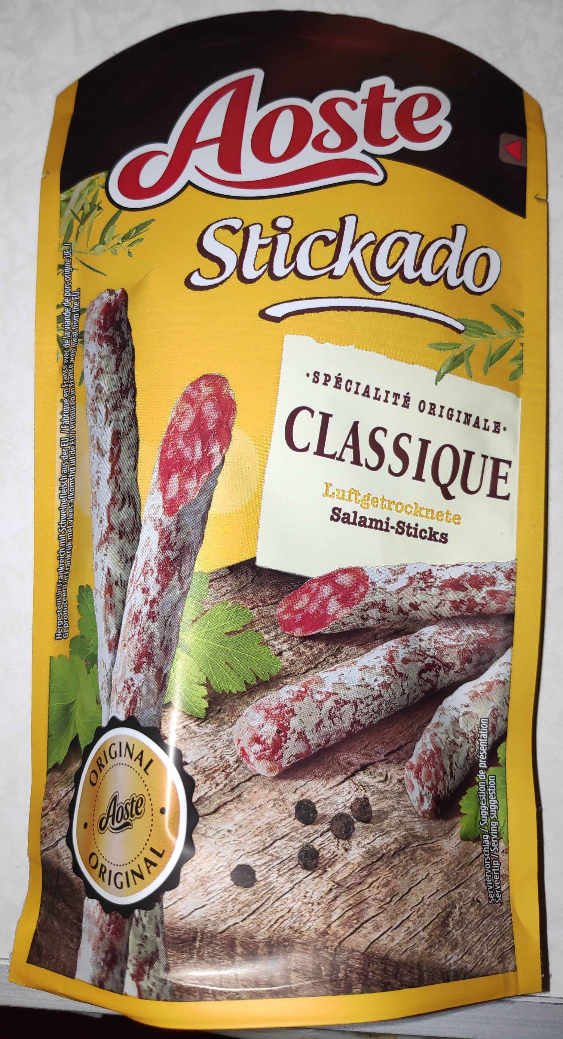 Salami-Sticks klassisch (Stickado) - Produkt