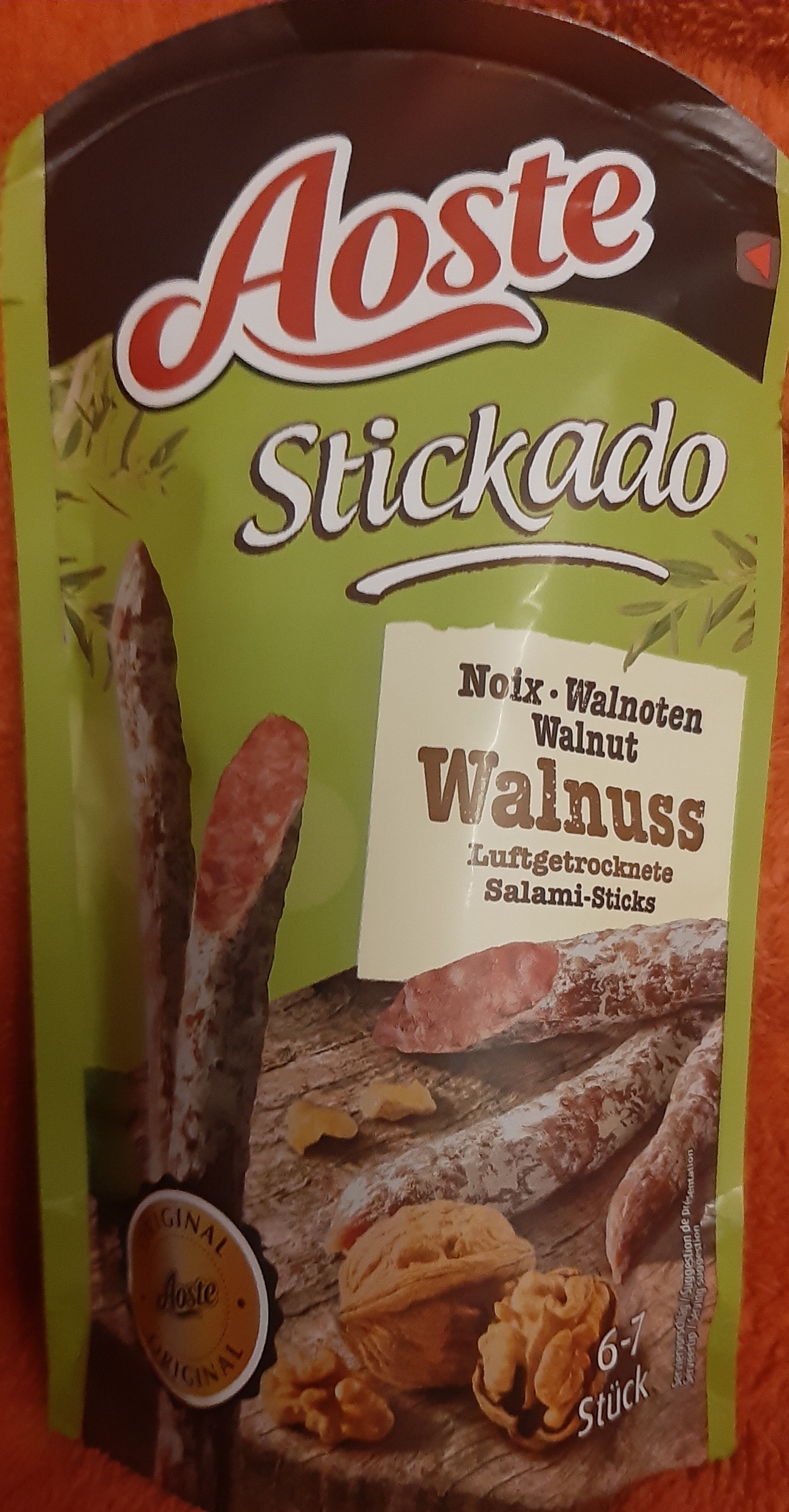 Stickado Walnuss - Produkt