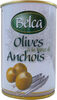 Olives vertes à la farce d'anchois - Produit