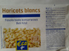 Haricots Blancs - Product