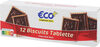 Biscuit tablette chocolat noir - Producte