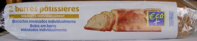 2 barres pâtissières emballées individuellement - Product - fr