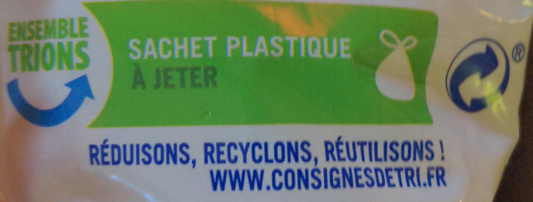 Pâtes coquillettes éco+ - Recyclinginstructies en / of verpakkingsinformatie - fr