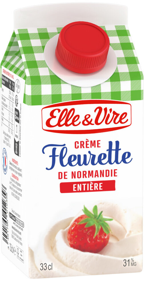 La Crème Fleurette Entière 31%MG - Produit