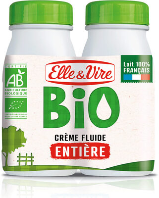 La Crème fluide bio entière - Product - fr