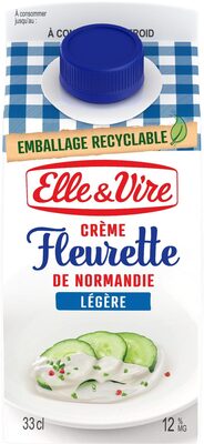 La Crème Fleurette Légère de Normandie - Product - fr