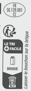 La Crème Fleurette Légère 12%MG Brique - Wiederverwertungsanweisungen und/oder Verpackungsinformationen - fr