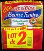Le Beurre Tendre (lot de 2 x 250 g) Elle & Vire - Produkt