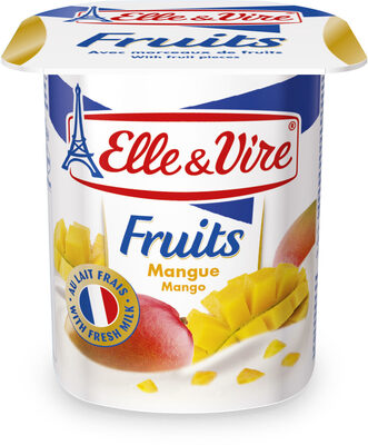 Dessert lactés aux fruits stérilisé UHT - Mangue - Produit