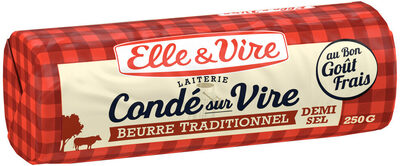 Le Beurre De Condé-Sur-Vire Demi-Sel - Product - fr
