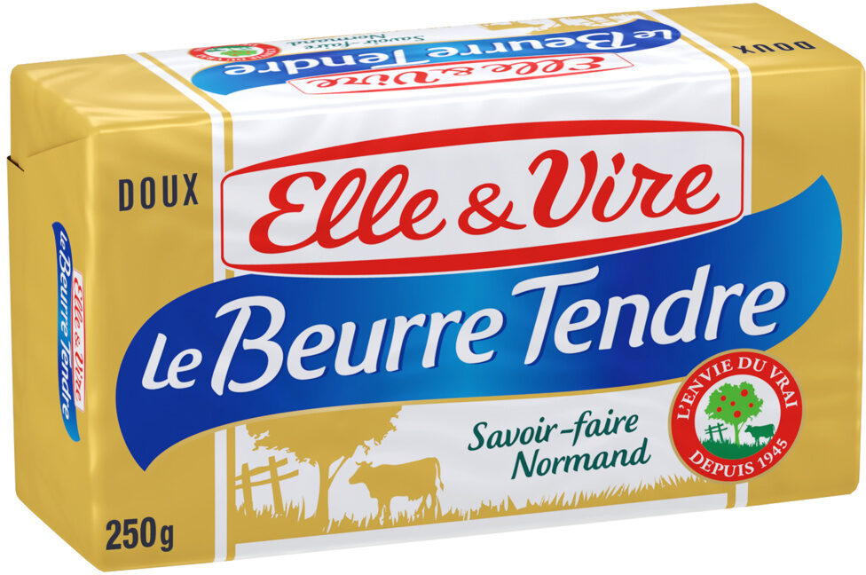 Le Beurre Tendre Plaquette Doux - Produit