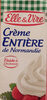 La Crème entière fluide UHT en brique de Normandie - Prodotto
