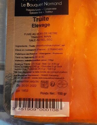Truite - Product - fr