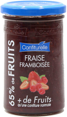 Confiturelle Fraise Framboisée 65% - Produit