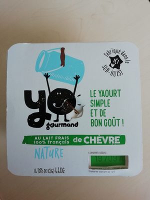 Yaourt au lait de chevre nature - Product - fr