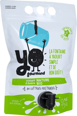Fontaine à yaourt bio nature - Product - fr