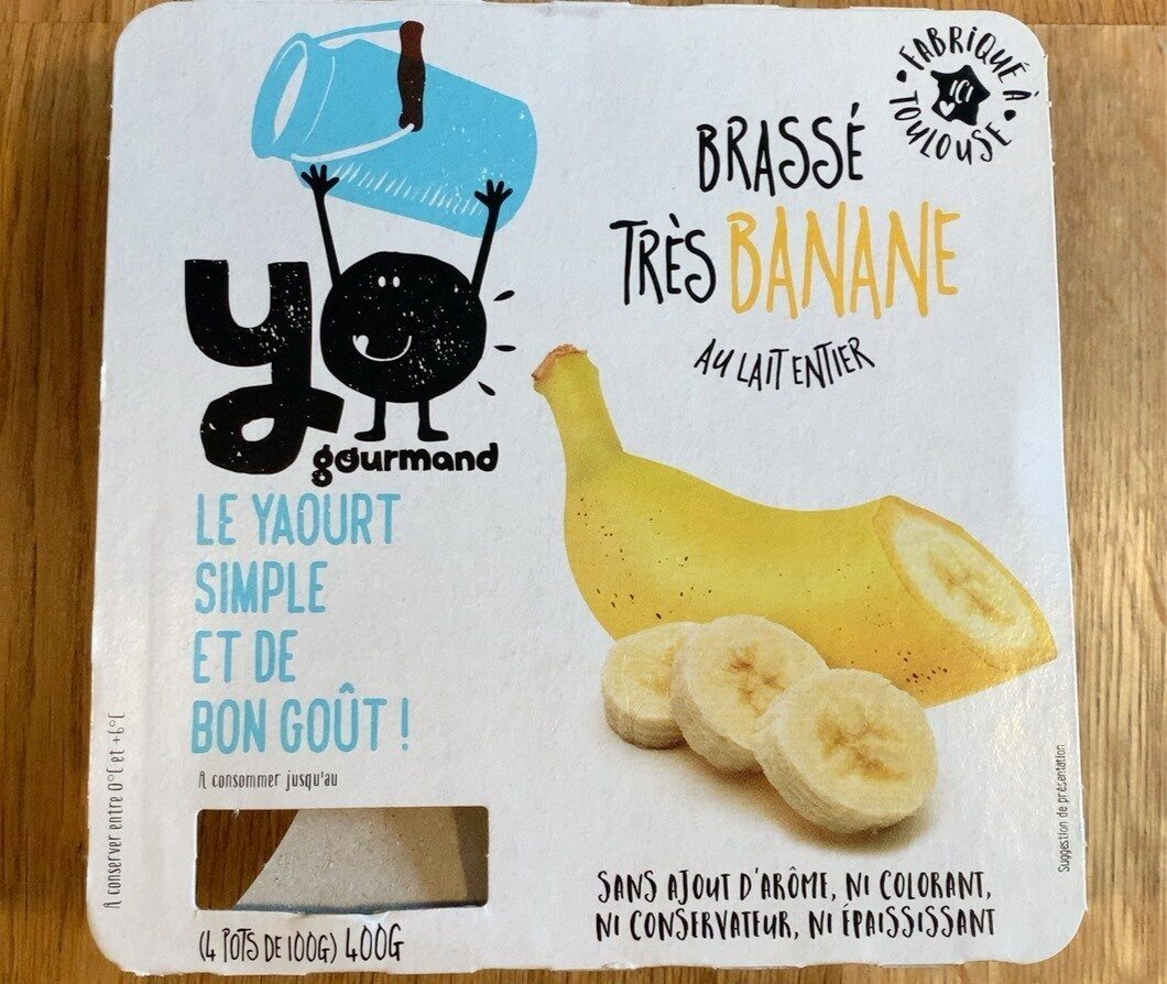 Yo gourmand banane - Produit
