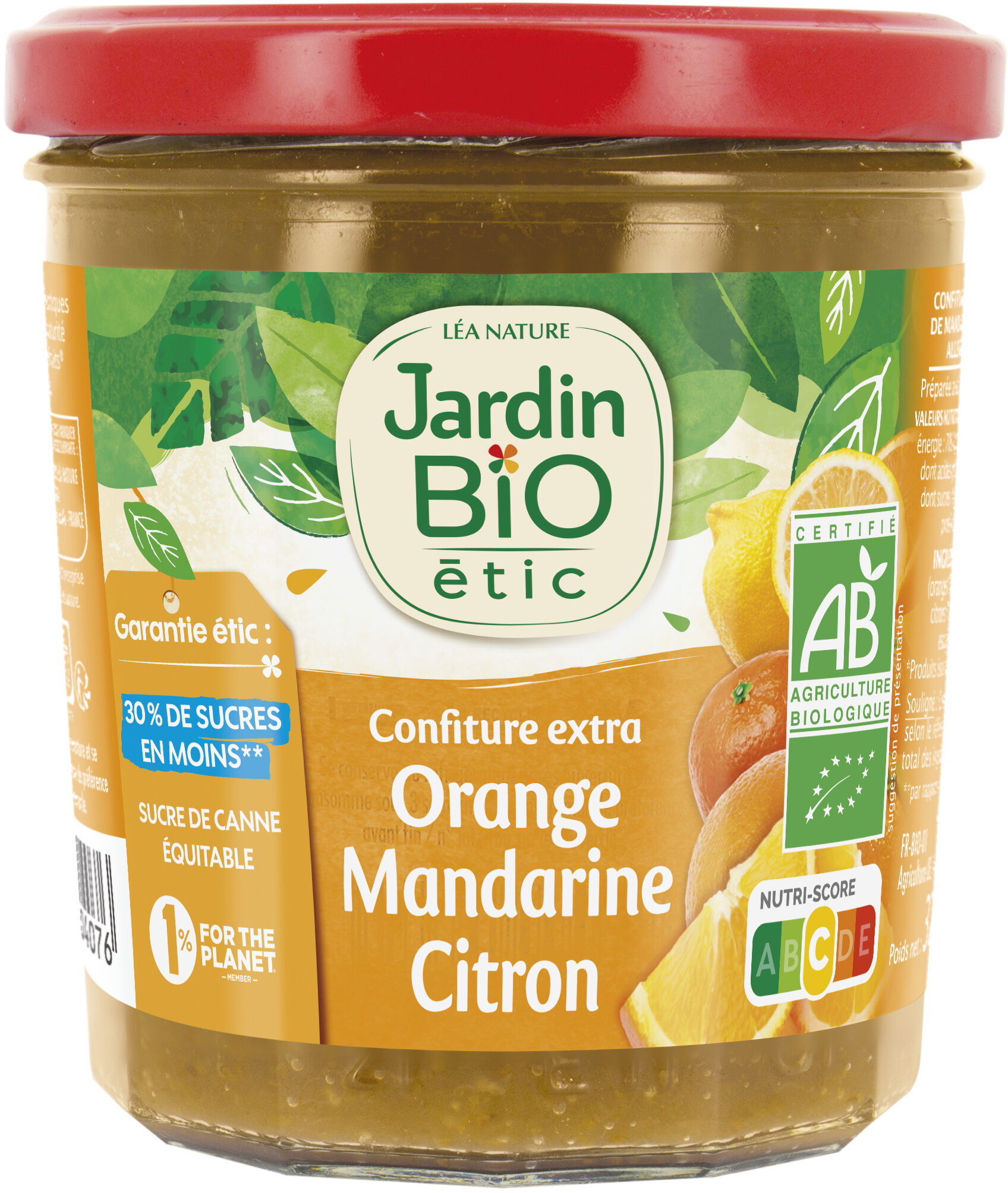 Confiture extra Orange Citron Mandarine - Product - fr