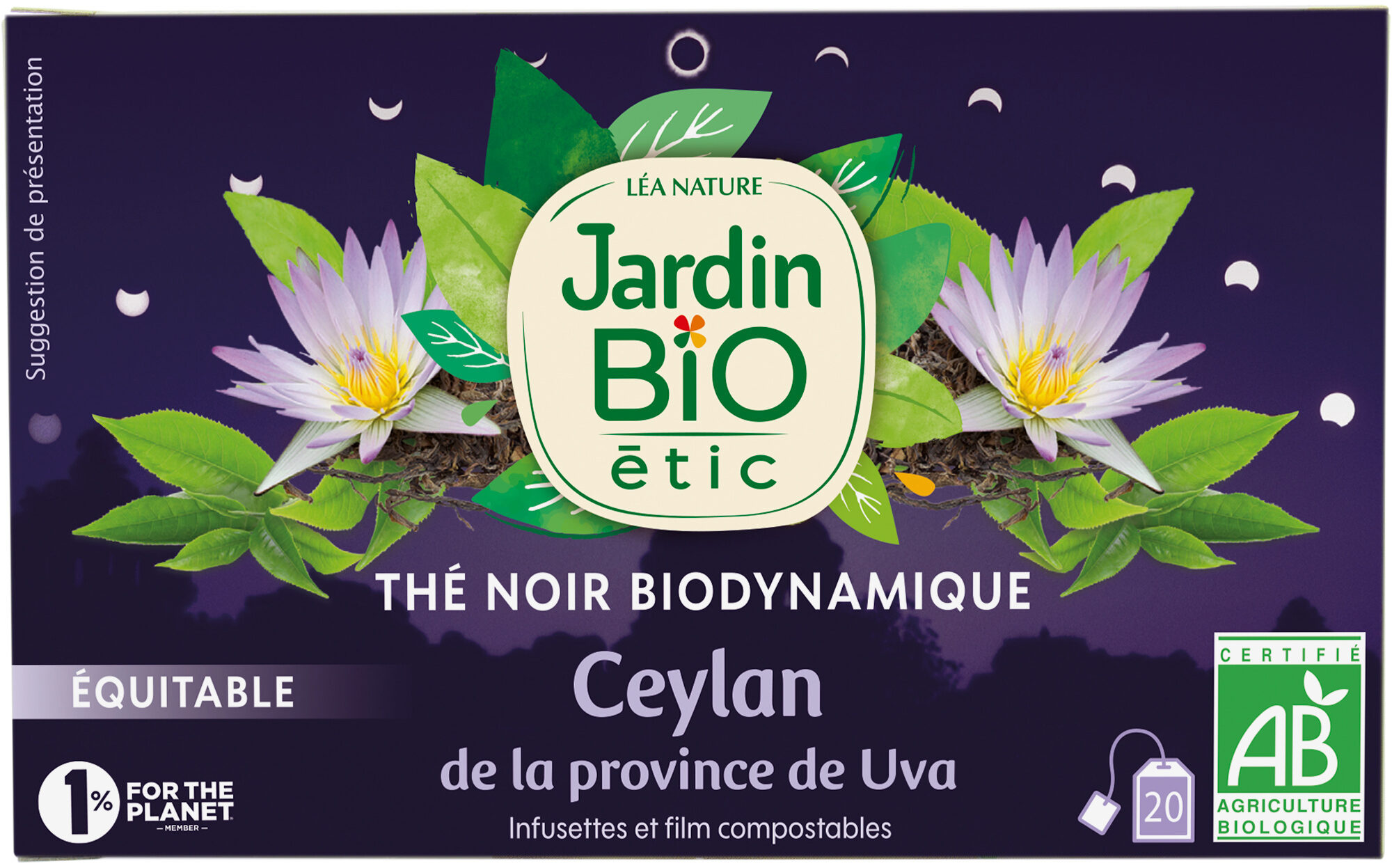 THÉ bio ceylan - Produkt - fr