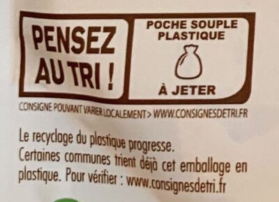 Chili Végétal - Recycling instructions and/or packaging information - fr