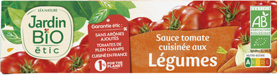Sauce tomate cuisinée aux légumes - Product - fr