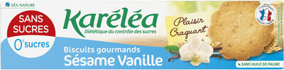 Biscuits gourmands Sésame Vanille - Product - fr