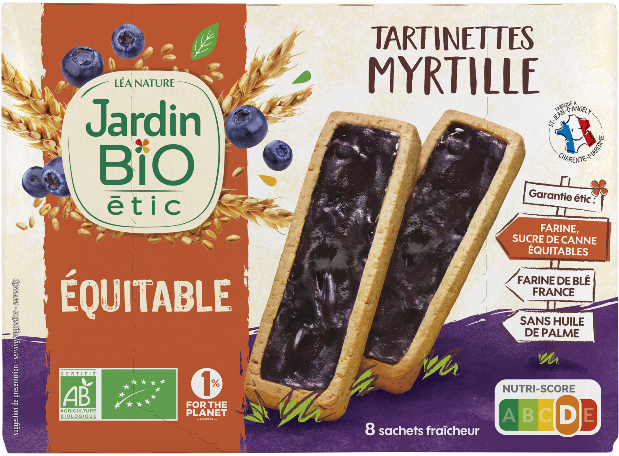 Tartinettes à la Myrtille - Product - fr