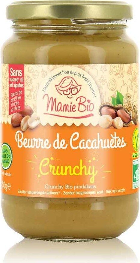 Crunchy - Beurre de cacahuète  bio - Producto - fr