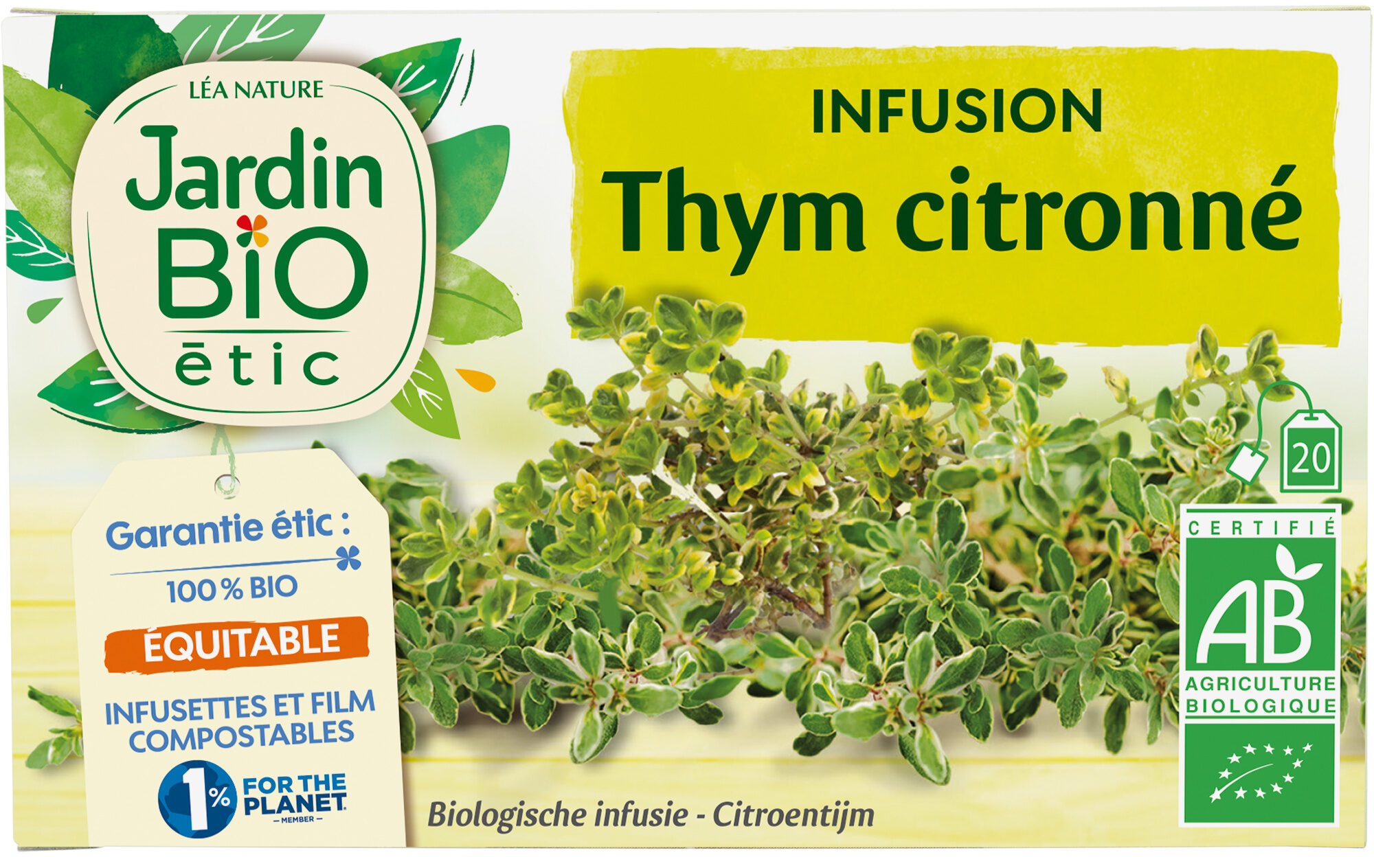 Infusion thym citronné - Producto - fr